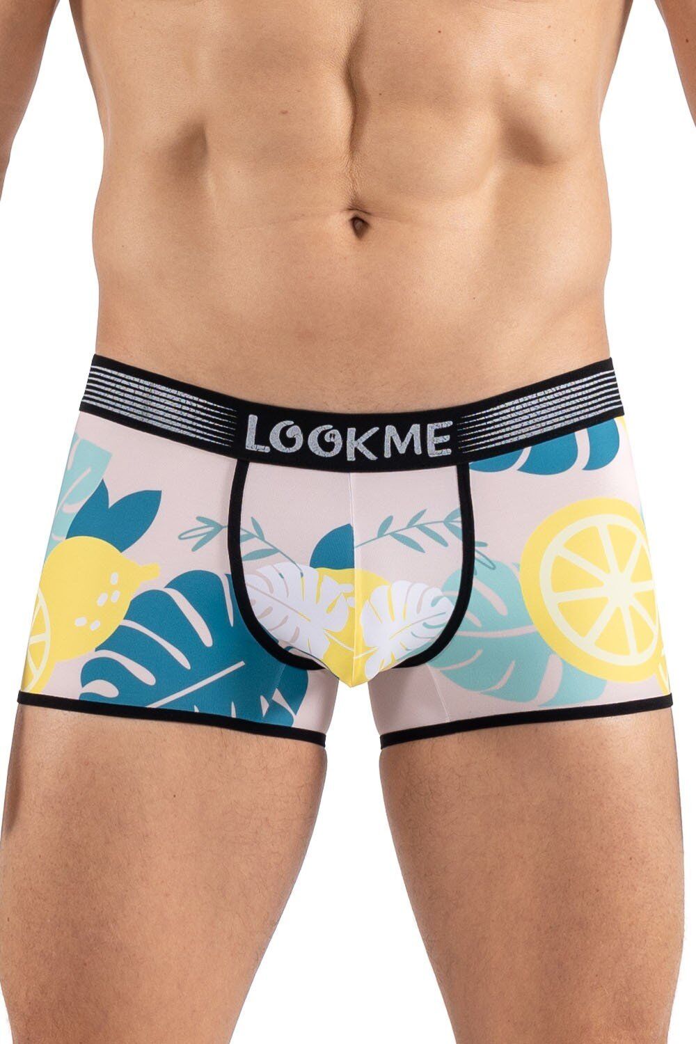 Look Me Boxer imprimé citron Lemon