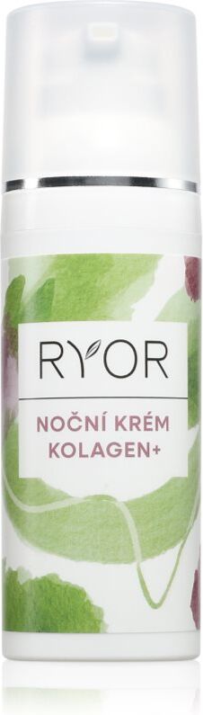 RYOR Kolagen+ night cream to support collagen production 50 ml