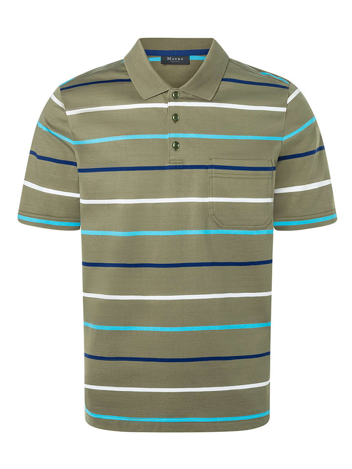 Maerz Muenchen Poloshirt in Oliv - 48