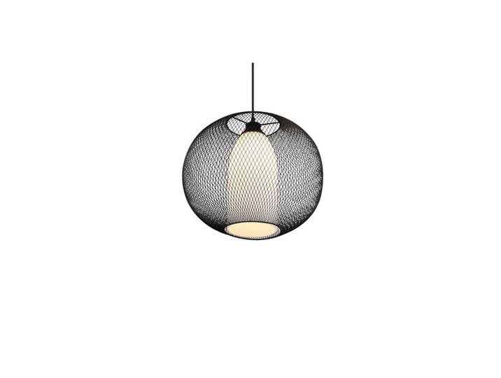 Trio Leuchten Pendelleuchte, Schwarz, Weiss, Metall, Glas, 150 cm, Lampen & Leuchten, Innenbeleuchtung, Hängelampen, Pendelleuchte