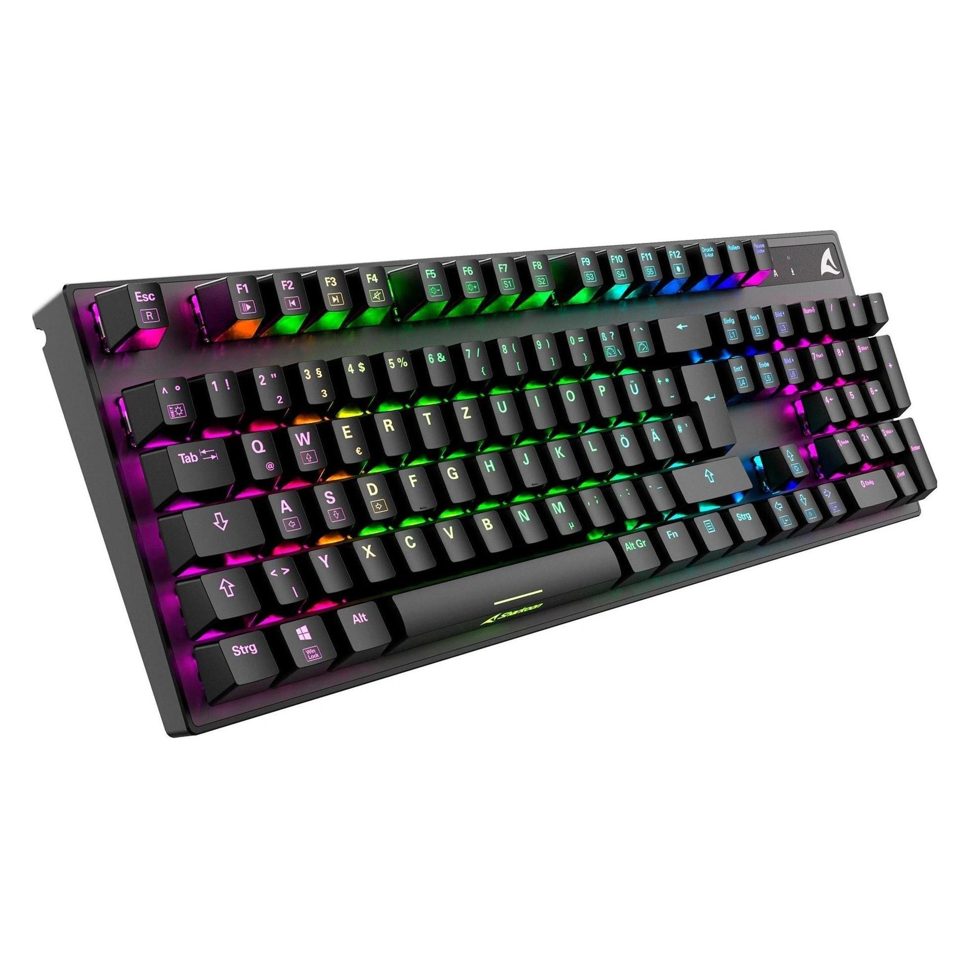 Sharkoon Skiller SGK20 (DE, Kabelgebunden) (4044951037766)