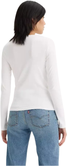 Camiseta Ls Baby Levi'S® Mujer Blanco Xxs