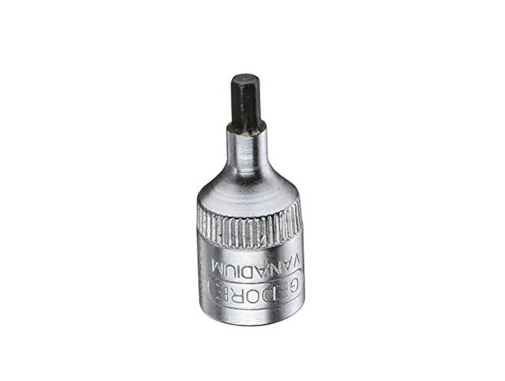 Gedore IN204 Prise de bit tournevis 1/4\ 4 x 28 mm 6 vis hexagonales