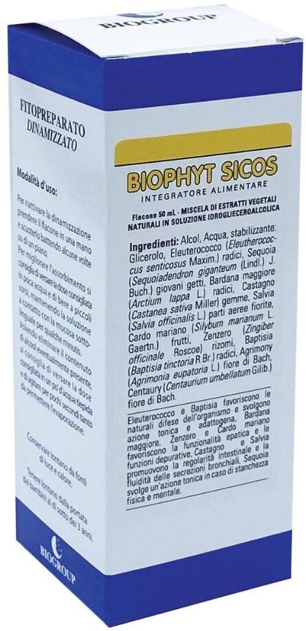 BIOGROUP SpA SOCIETA' BENEFIT BIO Phyt Sicos S 50ml