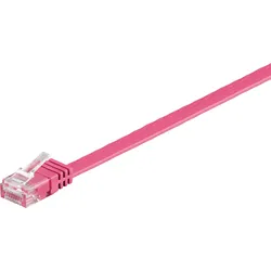 GOOBAY 96320 - Cat.6a Flachkabel magenta  2 m