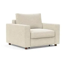 INNOVATION LIVING Schlafsessel Neah Standard Stoff Off White