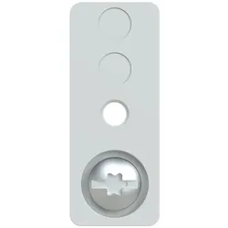 Striebel & John ZX373P20 Abstands-Zwischenstück Für Zählerplatten, 20 Stück Systemteil für CombiLine 2CPX047290R9999