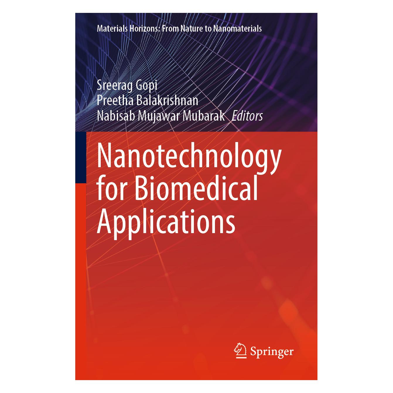 Springer Nanotechnology for Biomedical Applications (Englisch, Softcover, Mujawar Mubarak Nabisab, Nabisab Mujawar Mubarak, Preetha Balakrishnan, Sreerag Gopi) (56937256)