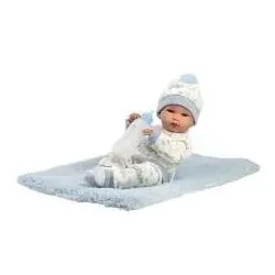 Dolls World Peterkin Llorens 63509 Lalka winylowa bobas 35 cm Bimbo