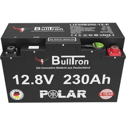 BullTron Polar LiFePO4 Batterie 230Ah 12,8V mit Bluetooth & Heizung – Wohnmobil Versorgungsbatterie