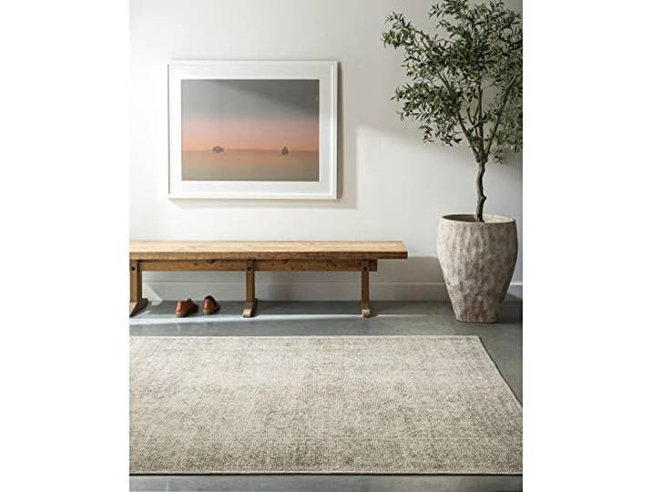 Livabliss Margot Vintage Teppich 200x275 cm – Elfenbein