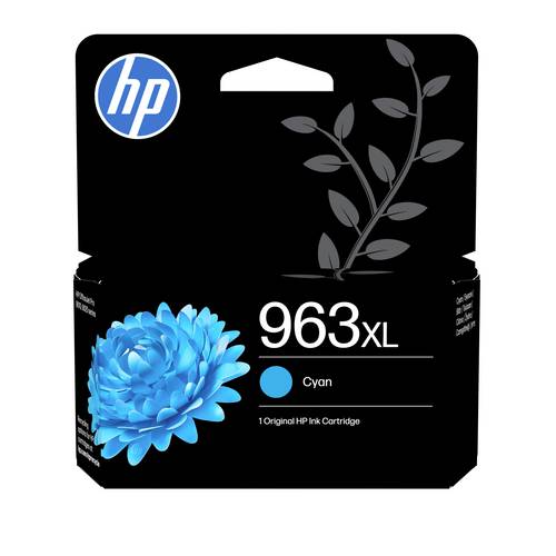 HP Druckerpatrone 963XL Original einzeln Cyan 3JA27AE