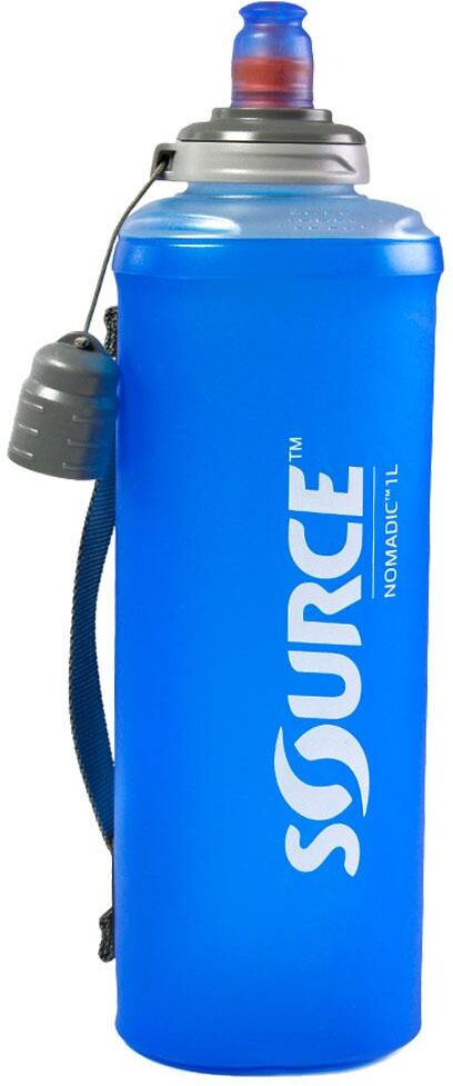 Source  - Nomadic Foldable Bottle 1L Blue - Gourde