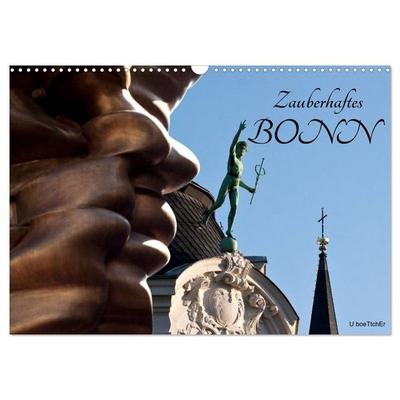 Zauberhaftes Bonn (Wandkalender 2026 DIN A3 quer), CALVENDO Monatskalender
