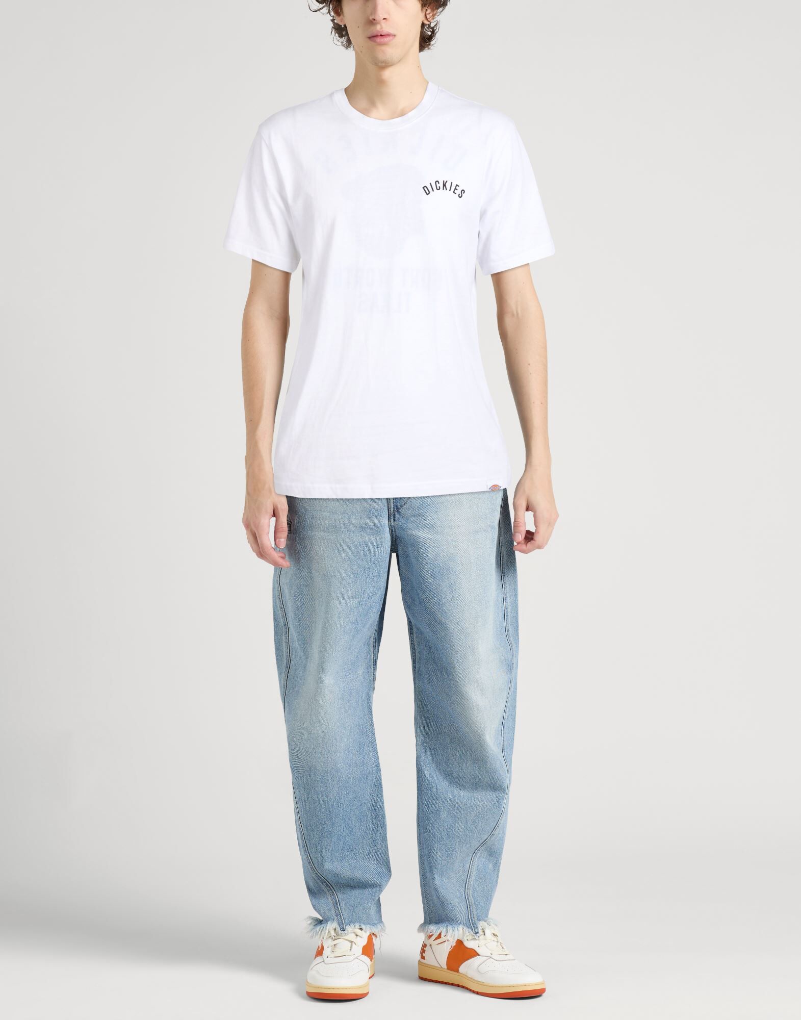 Dickies Camiseta Hombre Blanco S Hombre