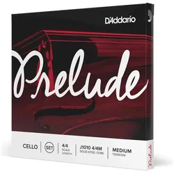 D'Addario J1010 Prelude Cello 4/4 Medium cellosnaren set (Cello), Saiten