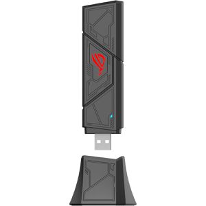 Asus WLAN-Adapter BE6500 ROG USB-BE92, USB 3.0, bis 6452 Mbit/s, Wi-Fi 7, 6 GHz & 5 GHz & 2,4 GHz, 2x2 MU-MIMO