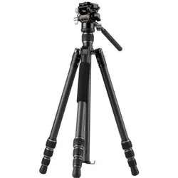 Vanguard VESTA GO 234CV10 (Carbon), Stativ, Mehrfarbig, Grau, Schwarz