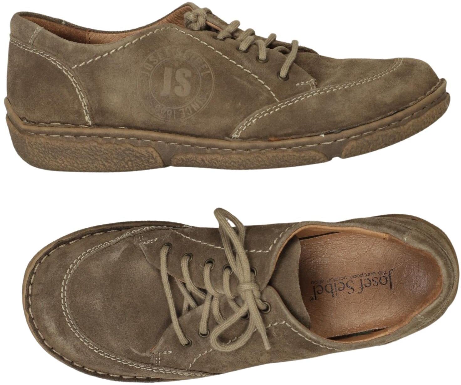 Josef Seibel Damen Halbschuh, Braun, Gr. EU 38, Leder - Second Hand