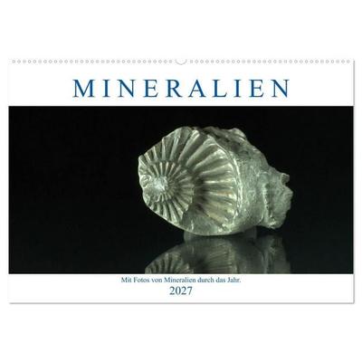 Mineralien (Wandkalender 2027 DIN A2 quer), CALVENDO Monatskalender