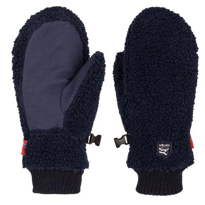 Fäustlinge TROLLKIDS "KIDS TROLLFJORD MITTEN", Mädchen, Gr. 457Y8Y, blau (navy), Kunstfaser, Handschuhe Fäustlinge, für Kinder und Jugendliche, mit sportlichem Stil, aus Polyester