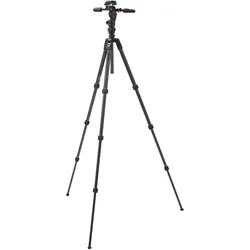 Manfrotto Befree GT Pro 3-Way (Metall), Stativ, Schwarz