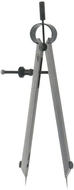 Helios-Preisser Compas à ressort avec pointes interchangeables, 125 mm (0311102)