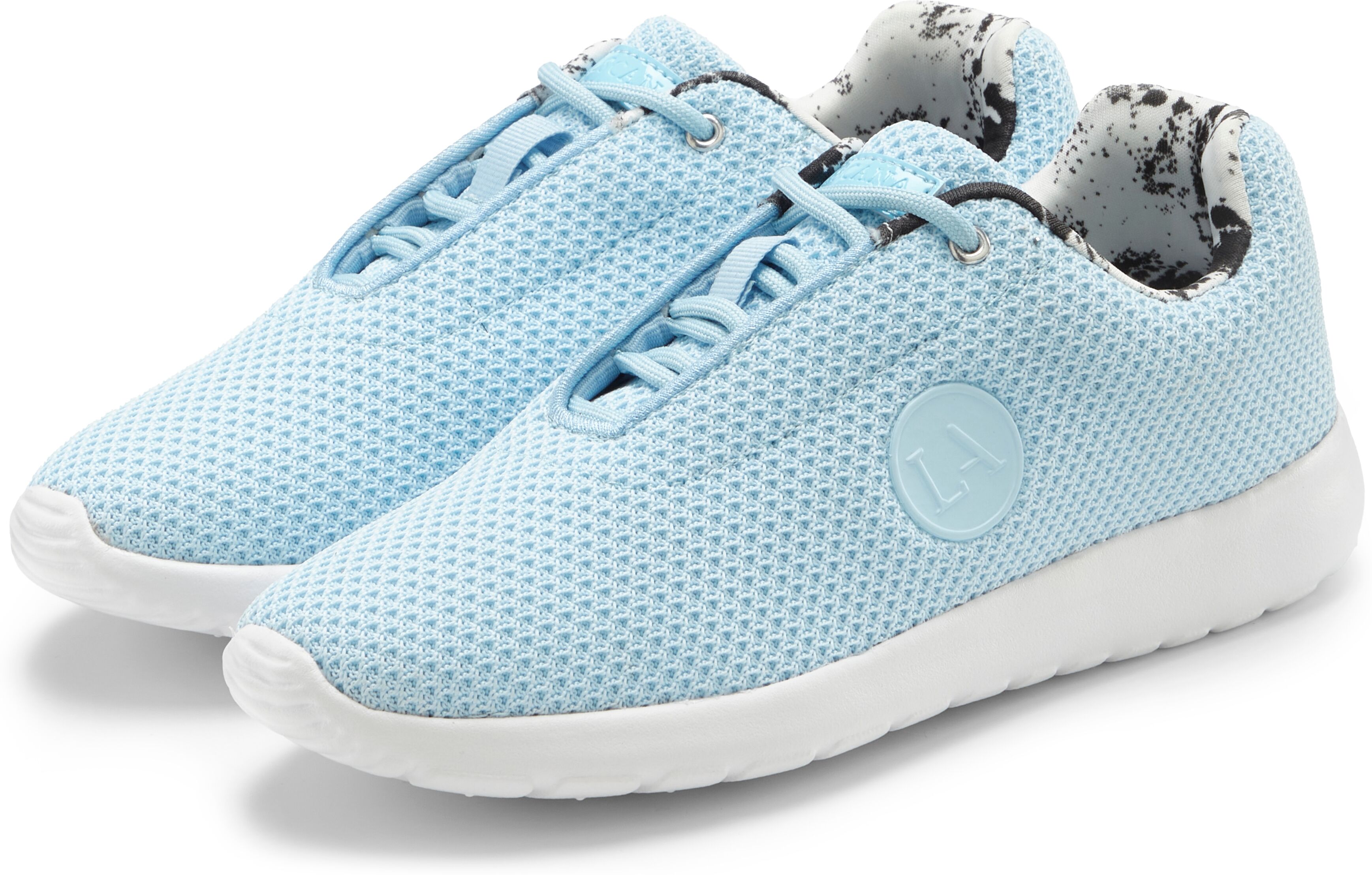 Sneaker LASCANA ACTIVE "Halbschuh, Turnschuhe", Damen, Gr. 40, Textil, blau (hellblau), Obermaterial: 100% Textilmaterial. Decksohle: 100% Textilmaterial. Futter: 100% Textilmaterial. Laufsohle: 100% Synthetik, unifarben, Basic, Schuhe Sneaker, mit atmung