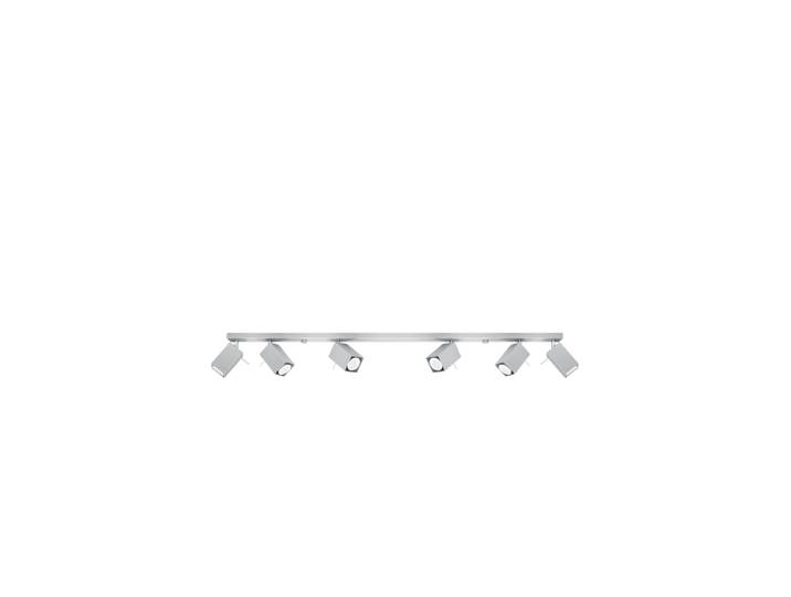 Design Deckenlampe „Merida“ 6-Flammig Grau Sollux Lighting