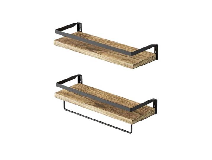 Relaxdays Wandregal 2er Set