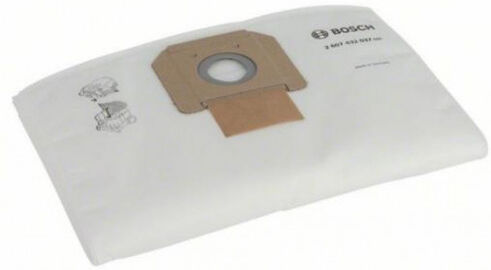 Bosch Non-tissé sac filtrant. 5 pieces 2607432037
