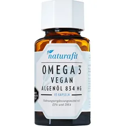 Naturafit Omega-3 Vegan Algenöl 834 mg 45 ST