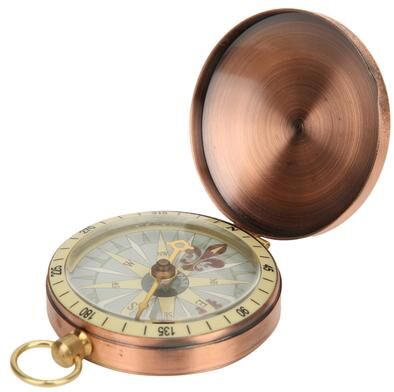 Multisell Products Hub Vintage Copper Pocket Watch Compass Outdoor Hiking & Camping Essential Vintage Copper Pocket Watch Compass Outdoor Hiking & Camping Essential