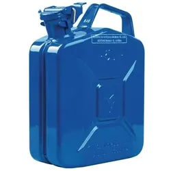 Valpro Kraftstoffkanister 5l Signalblau RAL 5005 Stahlbl.0,9mm L230xB120xH310mm
