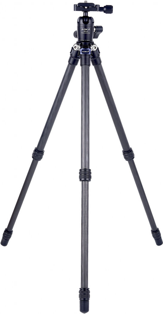 AOKA CMP163CL Trépied de voyage en carbone + rotule ball KB20