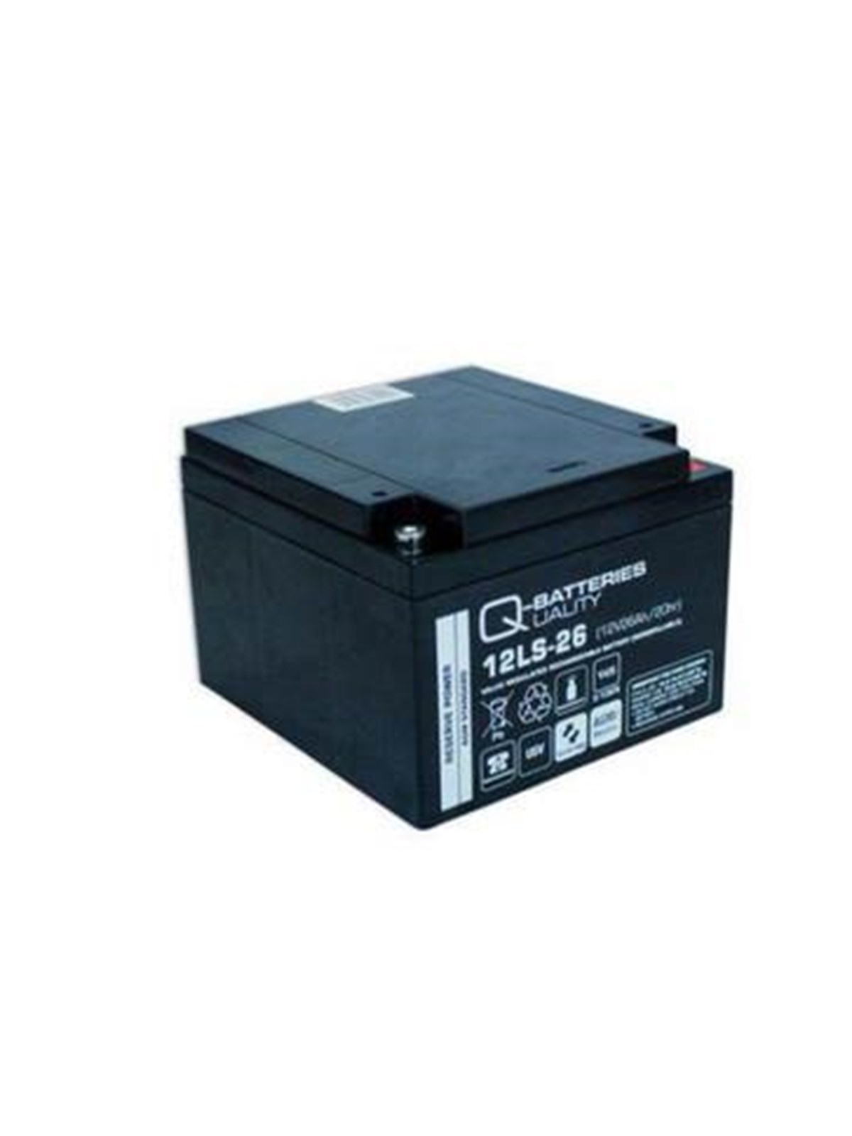 Lakuda Q-batteries 12v-26ah 165x125x175