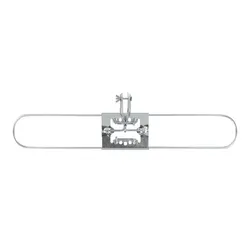 TTS Feuchtwischmophalter Metall (klappbar) - 80cm