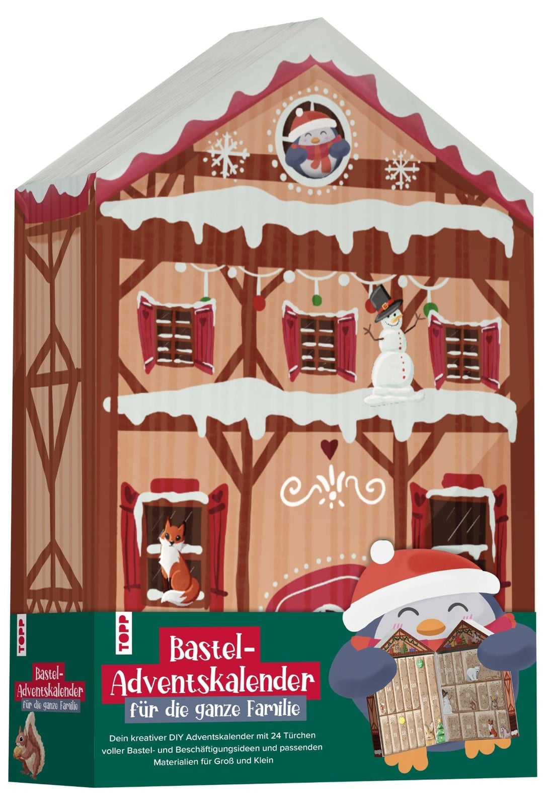 DIY Adventskalender met 24 creatieve projecten ideeën