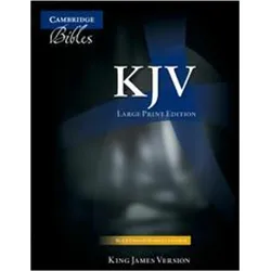 Bible King James Version Large Print Text Black French Morocco Kj653t, Sachbücher