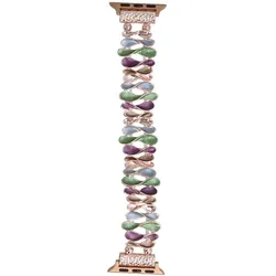 Neue Armbänder für die Smartwatch GlacierX Gleam Bow Stretch Bracelet Dark Orchid für die Apple Watch 38/40/41mm Mehrfarbig