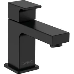 hansgrohe Vernis Shape Standventil 70 für Kaltwasser ohne Ablaufgarnitur, 71592670, Farbe: Mattschwarz