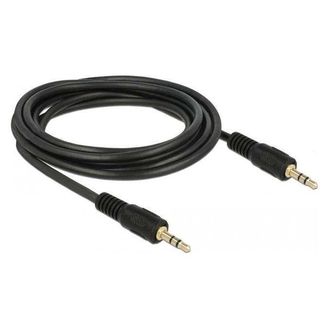 Delock Klinke 3,5mm 3 Pin (2.50 m, AUX Kabel) (84001)