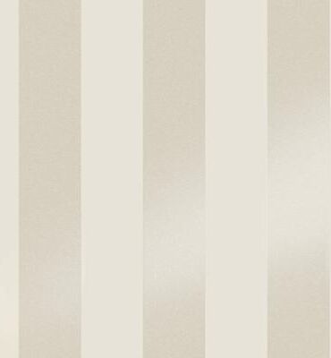 Laura Ashley Lille Pearlescent Stripe Linen Wallpaper
