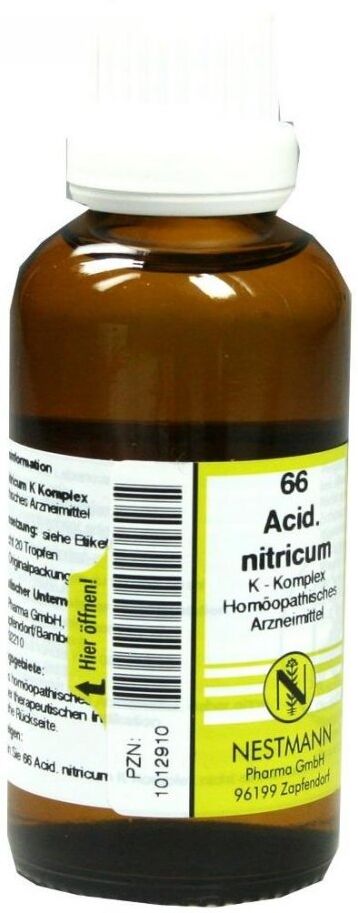 Acidum Nitricum K Komplex Nummer 66 Dilution