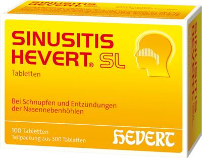 Hevert-Arzneimittel GmbH & Co. KG SINUSITIS HEVERT SL Tabletten 300 st 02785028