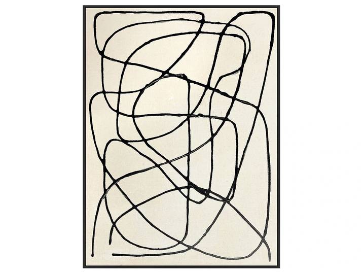 Gemälde Line Art image LAND