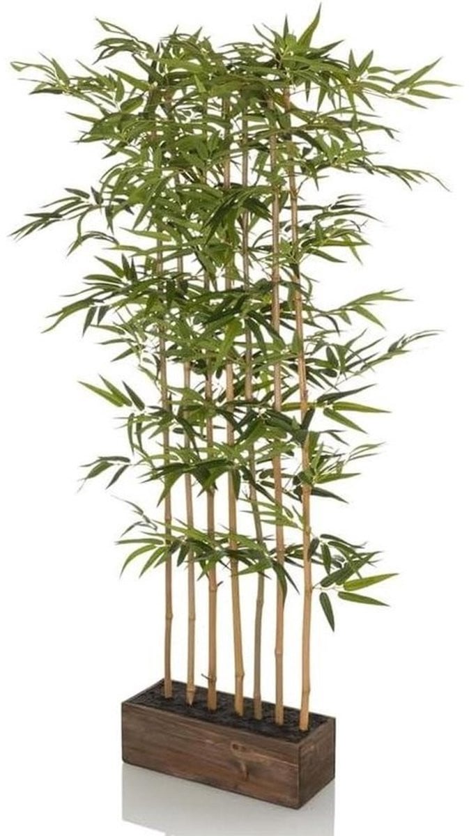 Groene kunstplant bamboe voor binnenhuis decoratie, 150 cm
