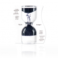 Halmakegel.com Sanduhr TEA timer - schwarz - 5 Minuten 257450