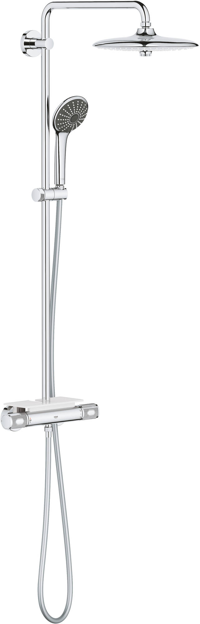 GROHE VITALIO SYSTEM 260, 1,75 m, Wand, Drehventile