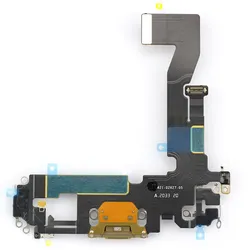 Dock- / Audio-Connector mit Flexkabel, passend für iPhone 12 Pro, gold
